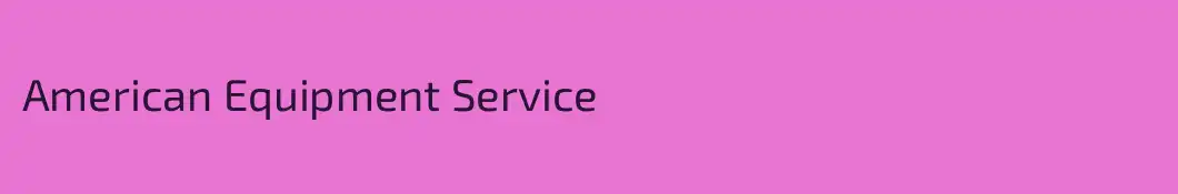 American Equipment Service